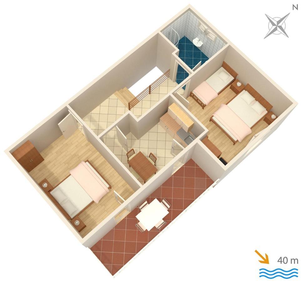 Apartments By The Sea Okuklje, Mljet - 4933 Ngoại thất bức ảnh